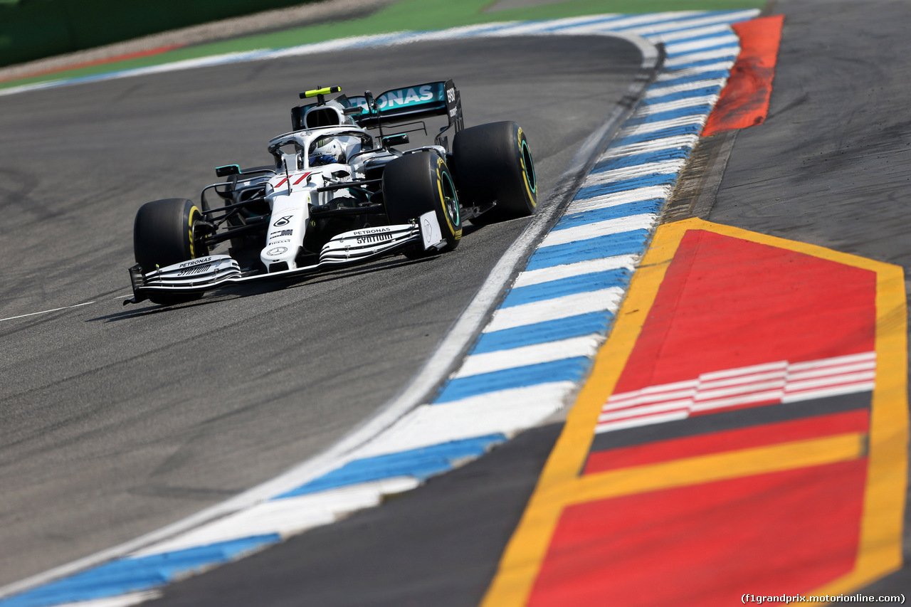 GP GERMANIA, 26.07.2019 - Prove Libere 1, Valtteri Bottas (FIN) Mercedes AMG F1 W010