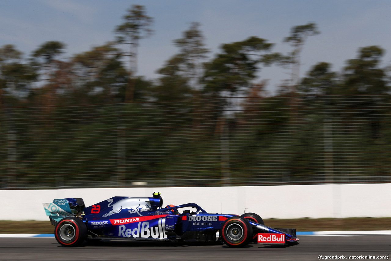 GP GERMANIA, 26.07.2019 - Prove Libere 1, Alexander Albon (THA) Scuderia Toro Rosso STR14