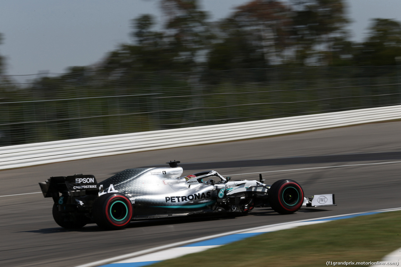 GP GERMANIA, 26.07.2019 - Prove Libere 1, Lewis Hamilton (GBR) Mercedes AMG F1 W10