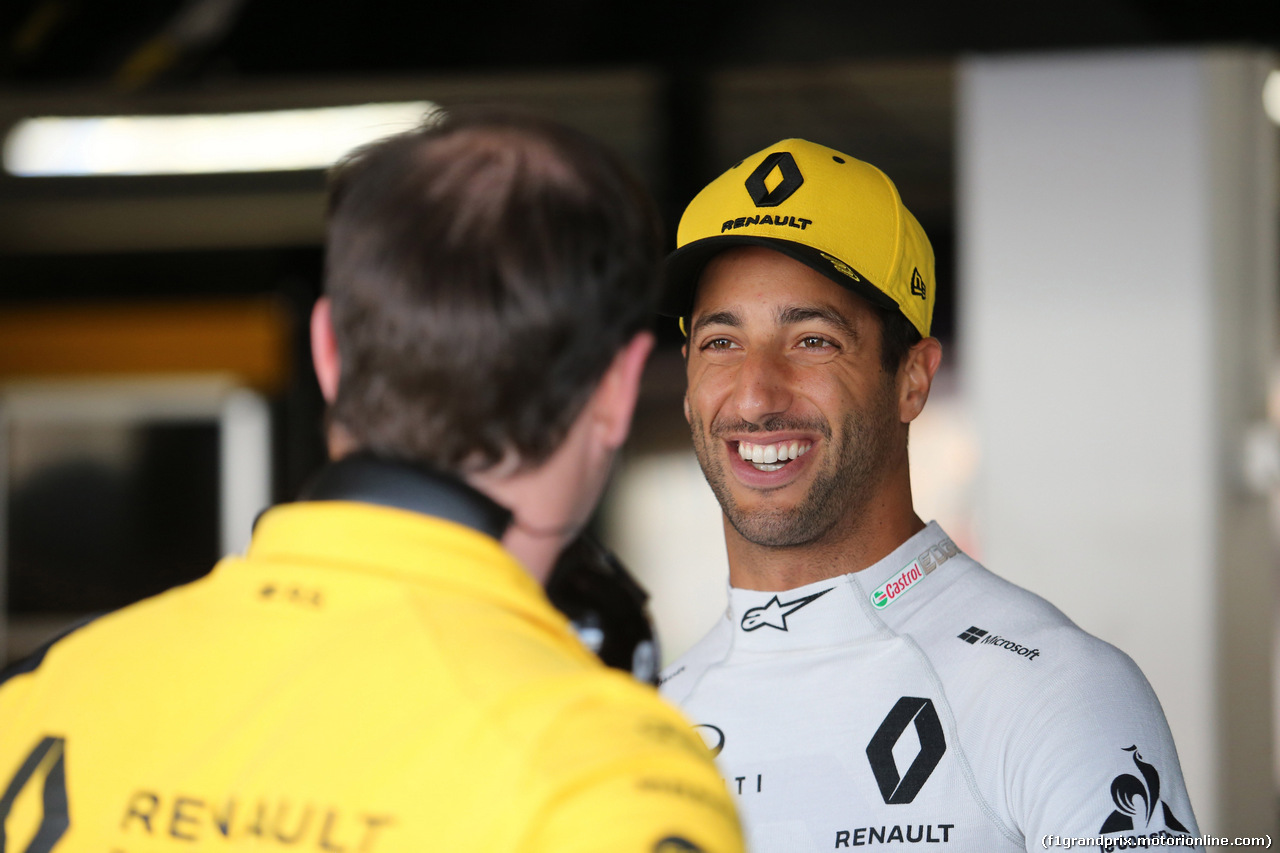 GP GERMANIA, 26.07.2019 - Prove Libere 1, Daniel Ricciardo (AUS) Renault Sport F1 Team RS19