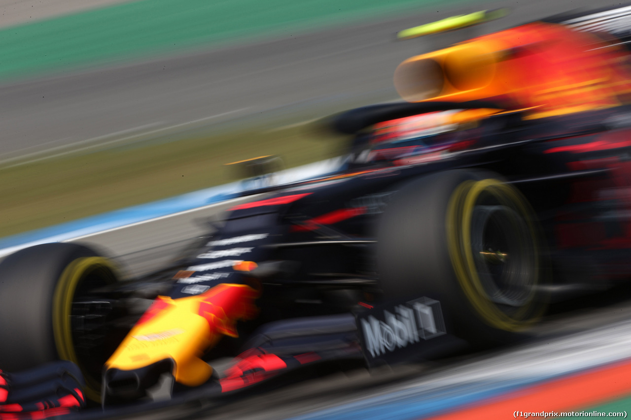 GP GERMANIA, 26.07.2019 - Prove Libere 2, Max Verstappen (NED) Red Bull Racing RB15