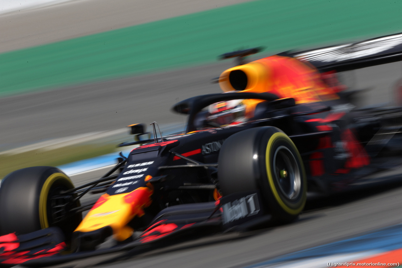 GP GERMANIA, 26.07.2019 - Prove Libere 2, Max Verstappen (NED) Red Bull Racing RB15