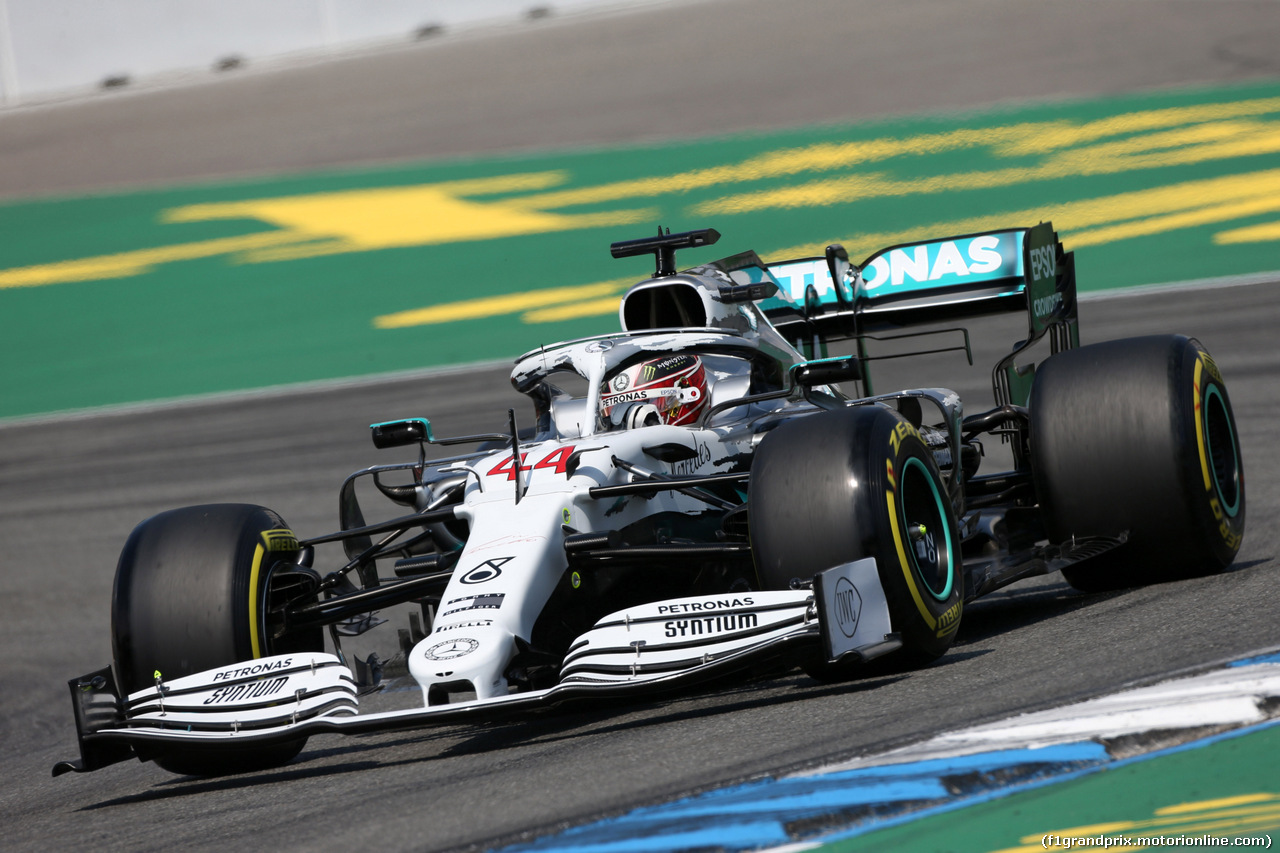 GP GERMANIA, 26.07.2019 - Prove Libere 2, Lewis Hamilton (GBR) Mercedes AMG F1 W10