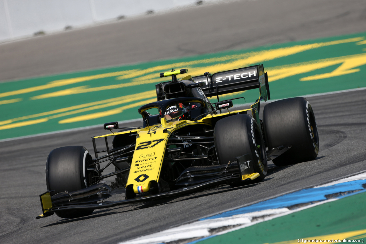 GP GERMANIA, 26.07.2019 - Prove Libere 2, Nico Hulkenberg (GER) Renault Sport F1 Team RS19