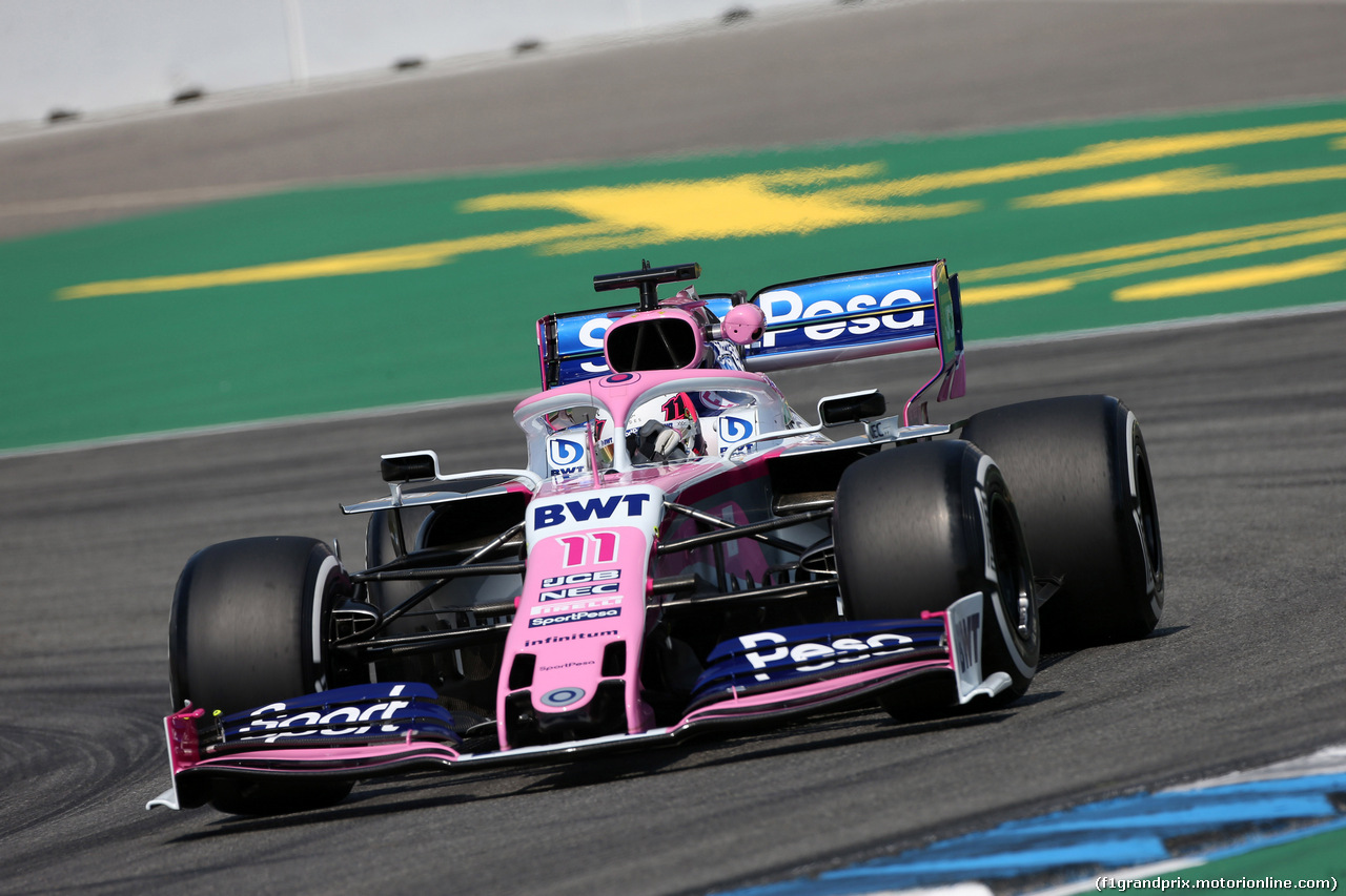 GP GERMANIA, 26.07.2019 - Prove Libere 2, Sergio Perez (MEX) Racing Point F1 Team RP19