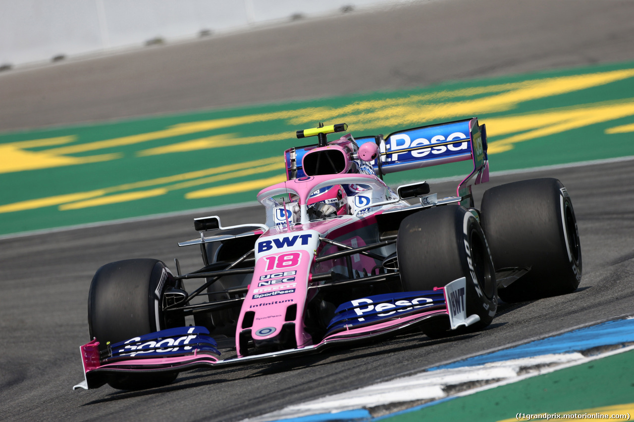GP GERMANIA, 26.07.2019 - Prove Libere 2, Lance Stroll (CDN) Racing Point F1 Team RP19