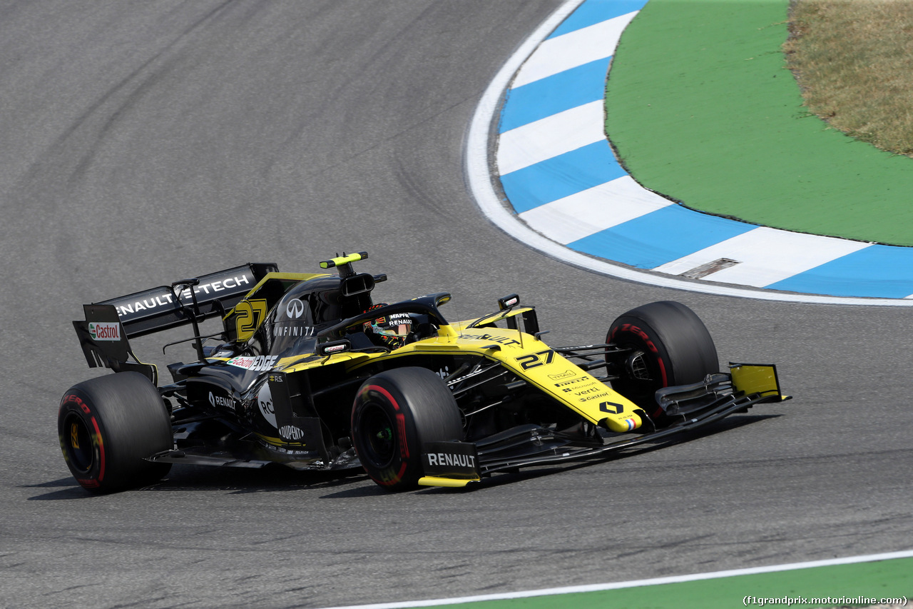 GP GERMANIA, 26.07.2019 - Prove Libere 2, Nico Hulkenberg (GER) Renault Sport F1 Team RS19