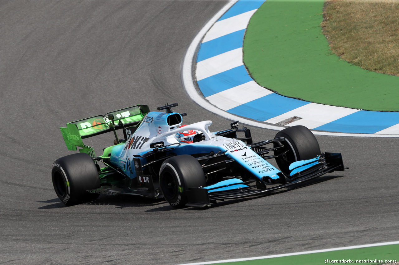 GP GERMANIA, 26.07.2019 - Prove Libere 2, George Russell (GBR) Williams Racing FW42