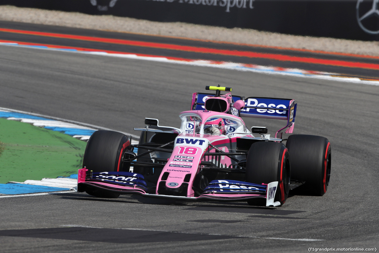 GP GERMANIA, 26.07.2019 - Prove Libere 2, Lance Stroll (CDN) Racing Point F1 Team RP19