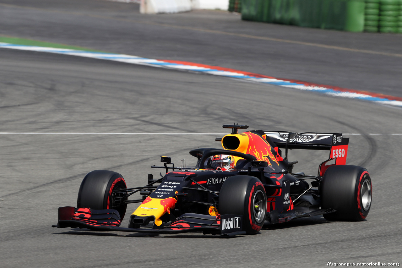 GP GERMANIA, 26.07.2019 - Prove Libere 2, Max Verstappen (NED) Red Bull Racing RB15