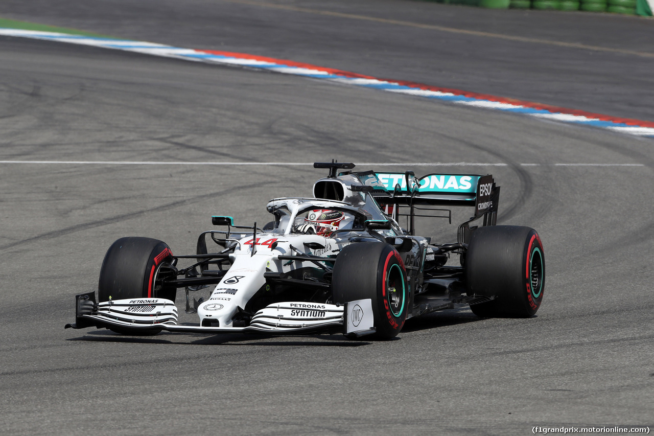 GP GERMANIA, 26.07.2019 - Prove Libere 2, Lewis Hamilton (GBR) Mercedes AMG F1 W10