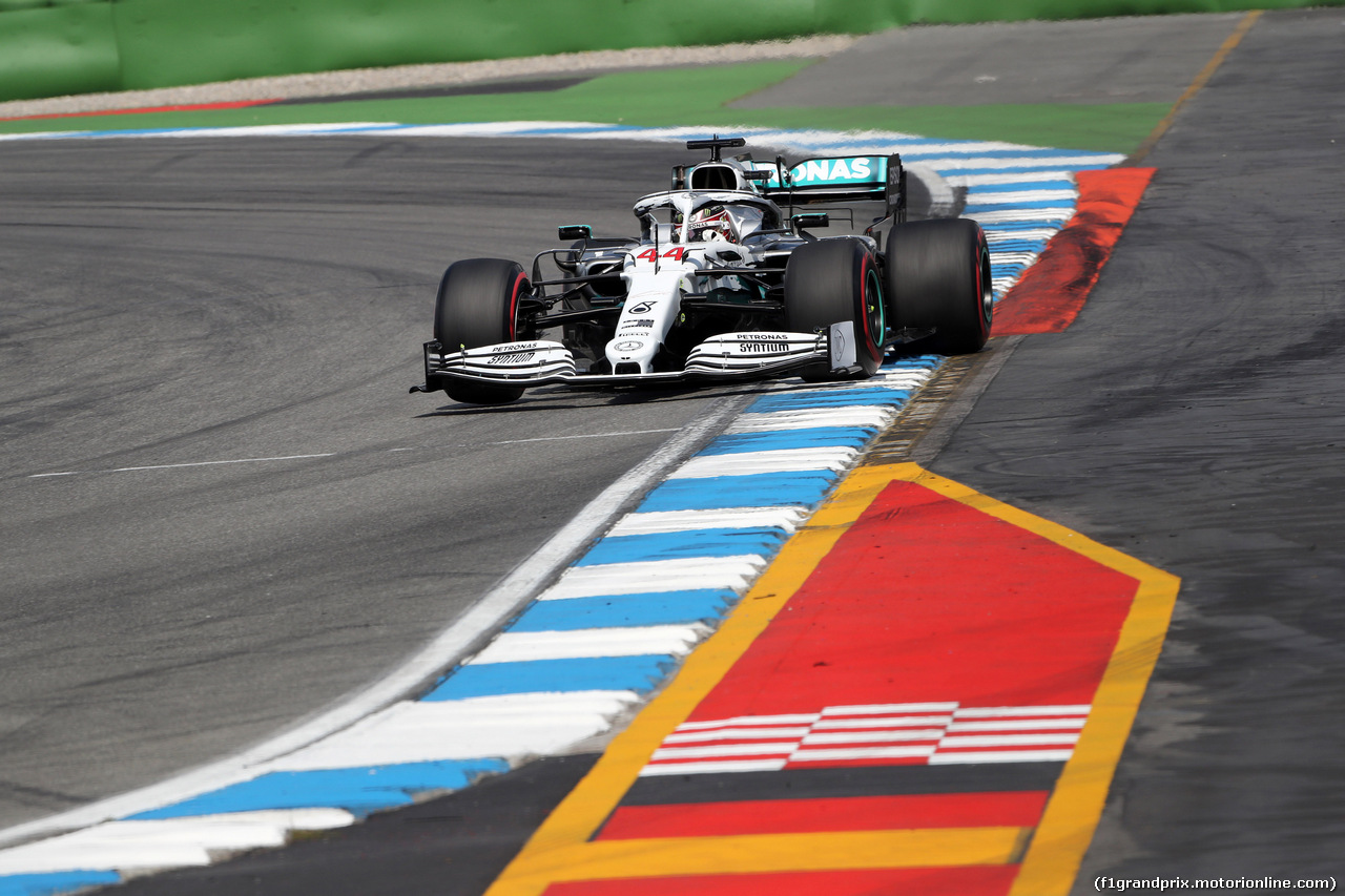 GP GERMANIA, 26.07.2019 - Prove Libere 2, Lewis Hamilton (GBR) Mercedes AMG F1 W10