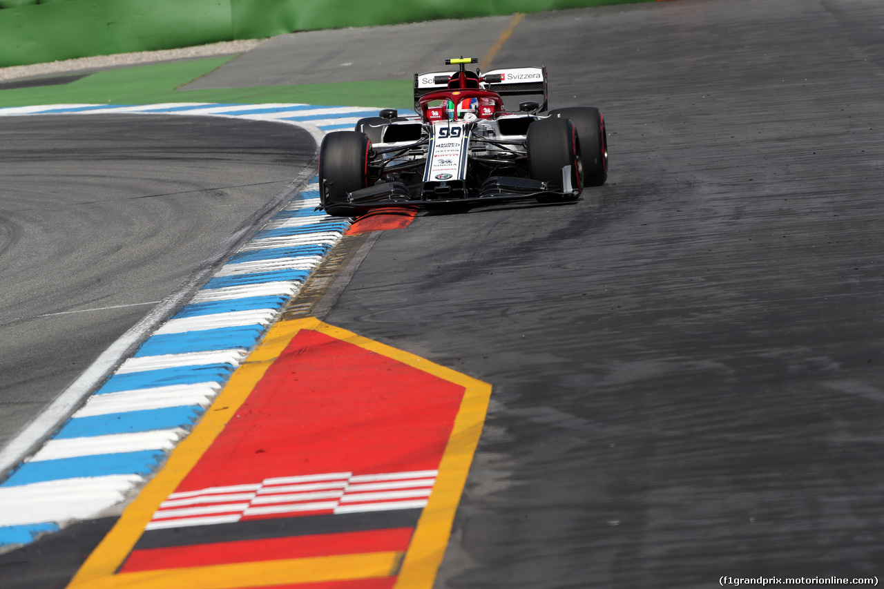 GP GERMANIA, 26.07.2019 - Prove Libere 2, Antonio Giovinazzi (ITA) Alfa Romeo Racing C38