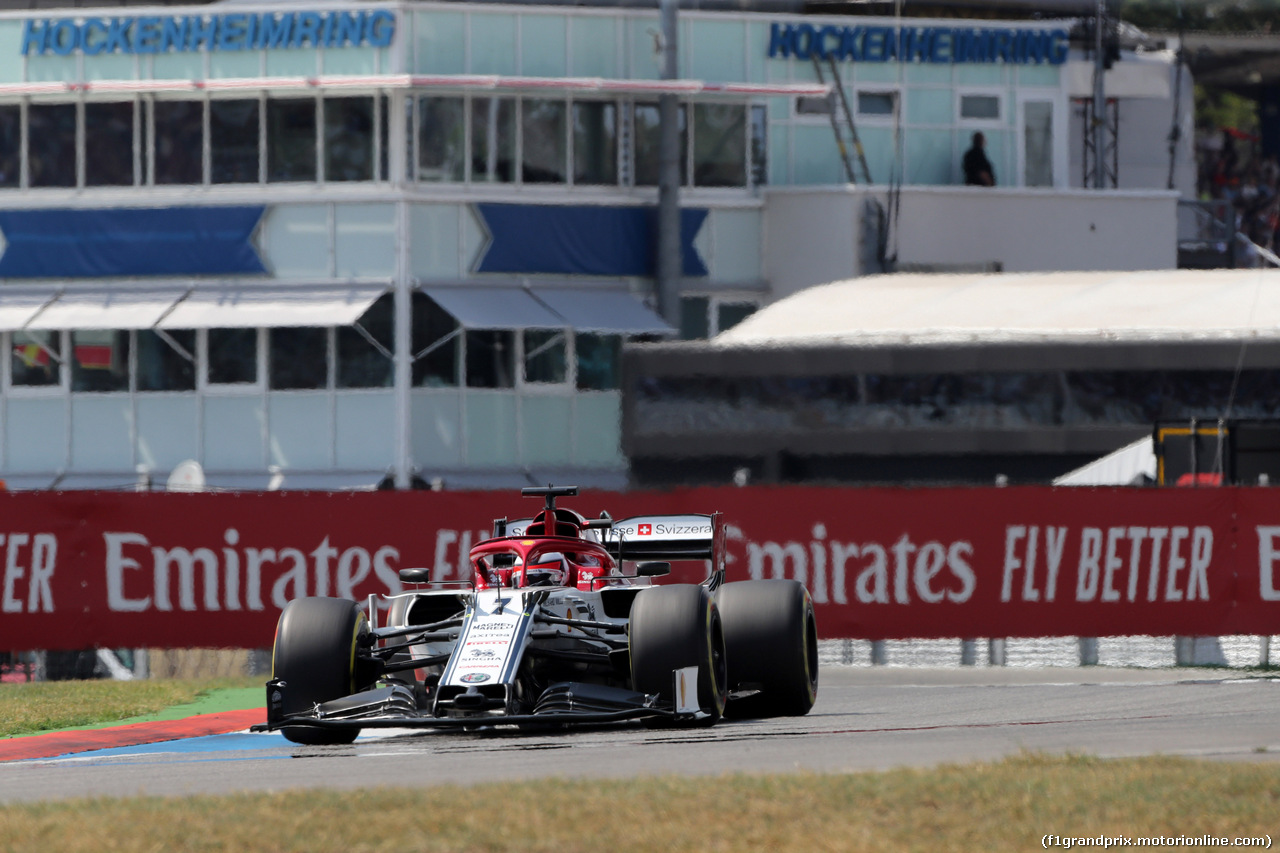 GP GERMANIA, 26.07.2019 - Prove Libere 2, Kimi Raikkonen (FIN) Alfa Romeo Racing C38