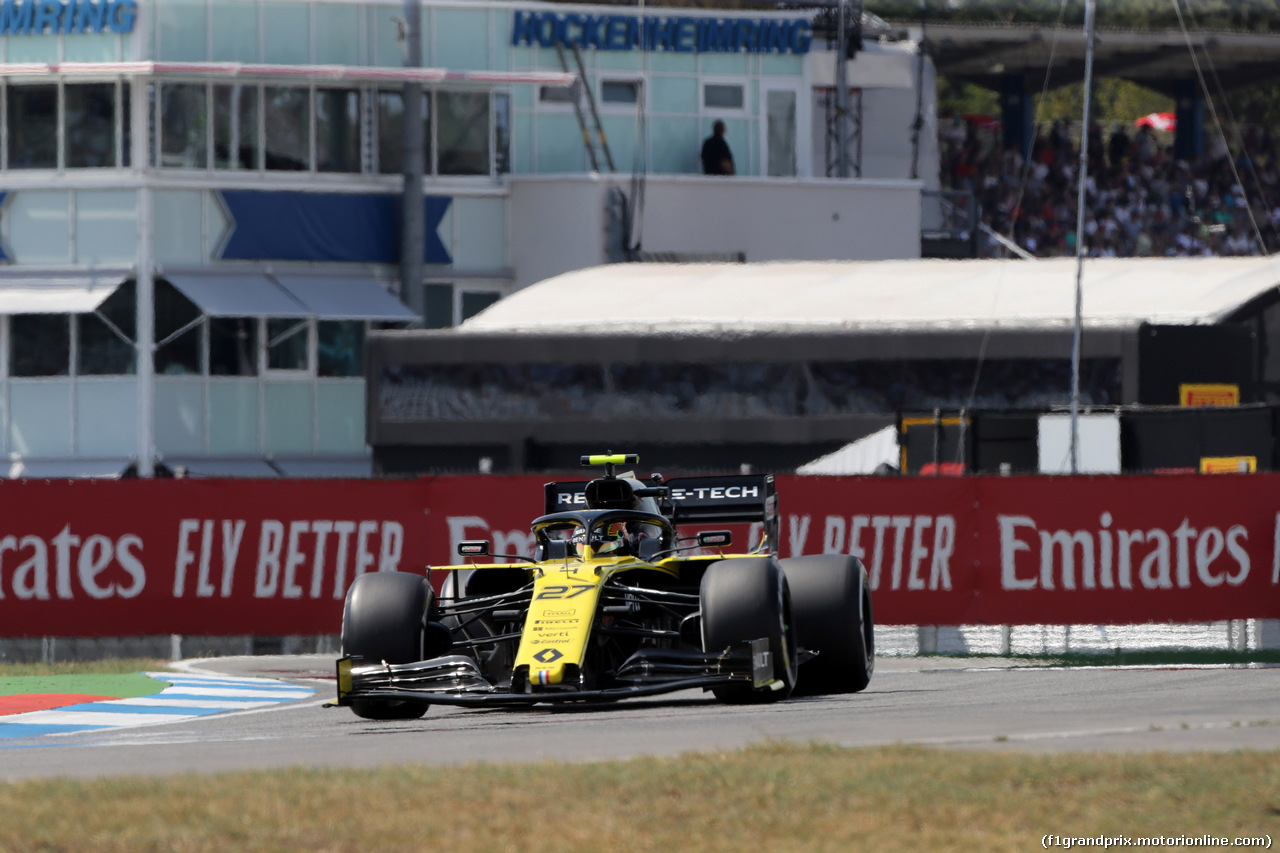 GP GERMANIA, 26.07.2019 - Prove Libere 2, Nico Hulkenberg (GER) Renault Sport F1 Team RS19