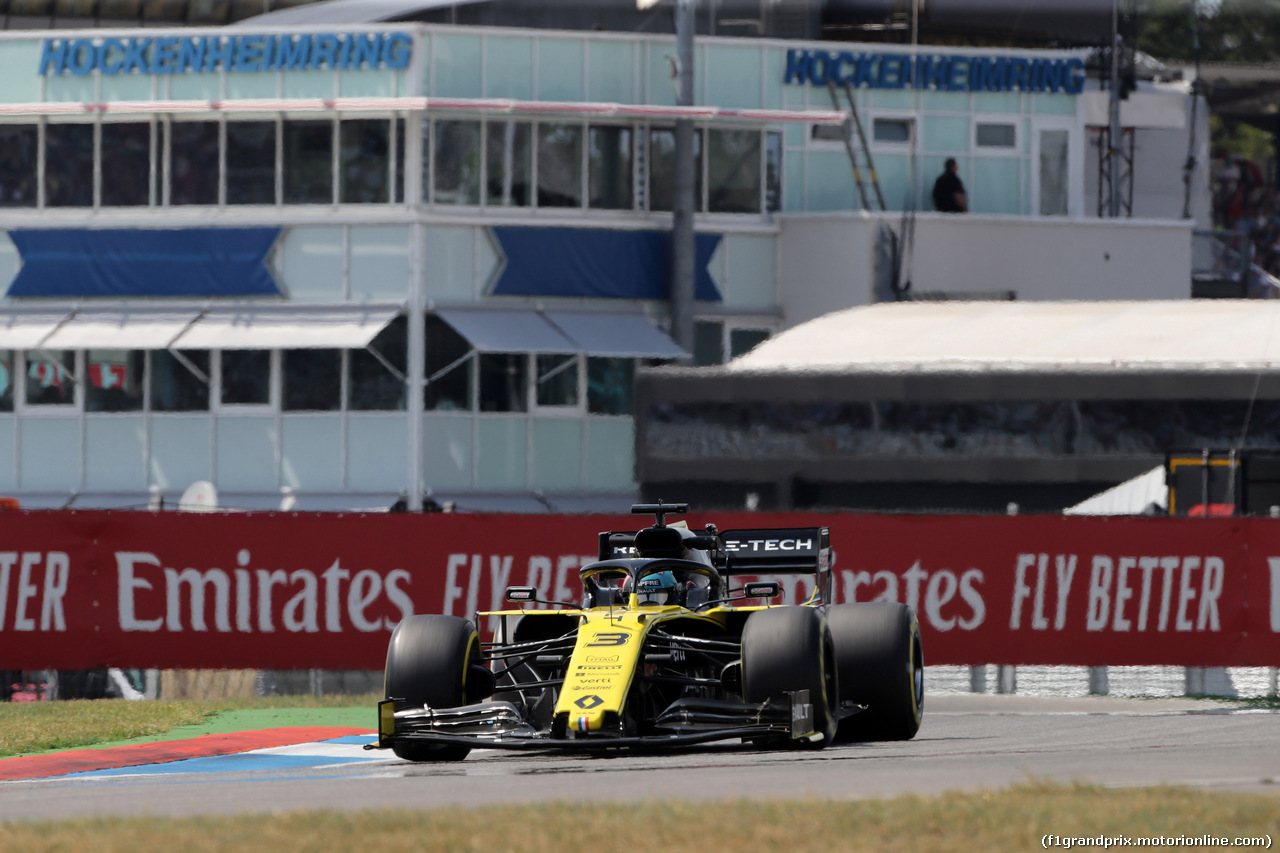 GP GERMANIA, 26.07.2019 - Prove Libere 2, Daniel Ricciardo (AUS) Renault Sport F1 Team RS19