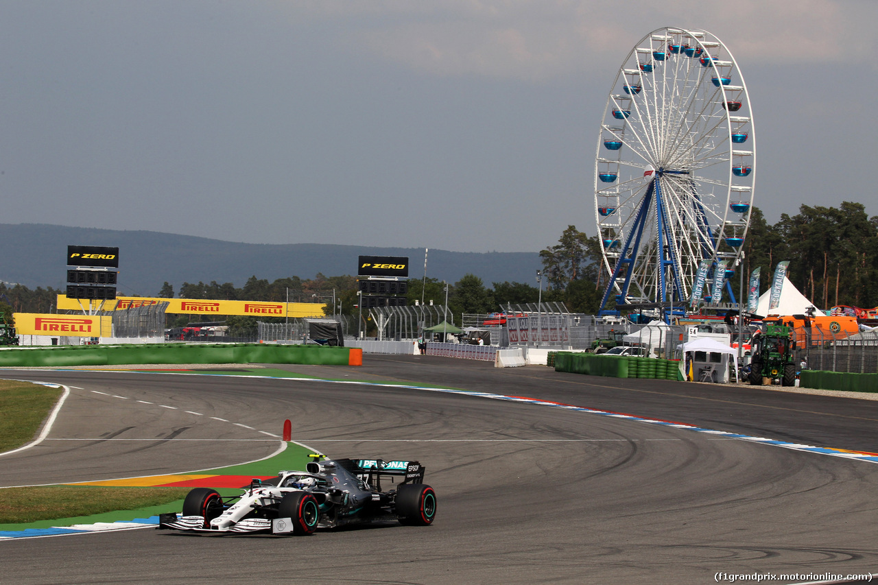 GP GERMANIA, 26.07.2019 - Prove Libere 2, Valtteri Bottas (FIN) Mercedes AMG F1 W010