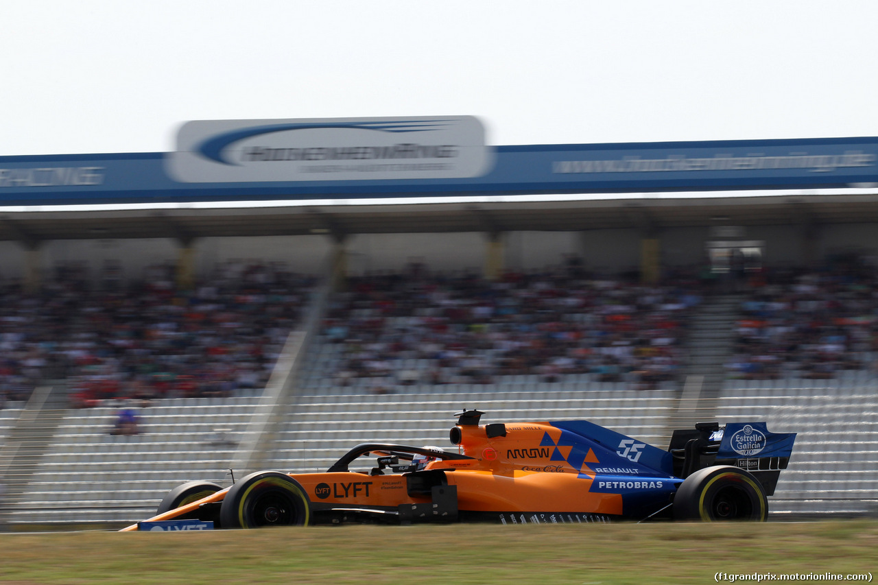 GP GERMANIA, 26.07.2019 - Prove Libere 2, Carlos Sainz Jr (ESP) Mclaren F1 Team MCL34