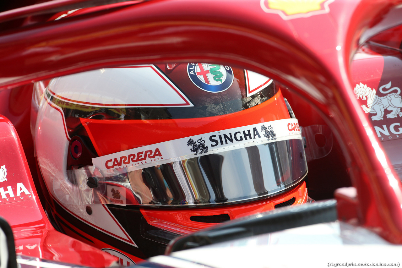 GP GERMANIA, 26.07.2019 - Prove Libere 2, Kimi Raikkonen (FIN) Alfa Romeo Racing C38