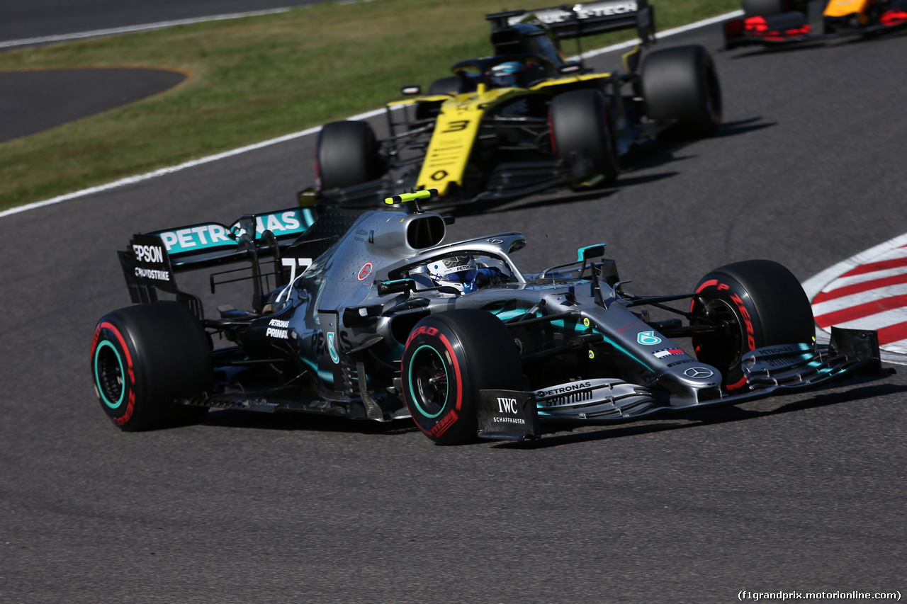 GP GIAPPONE, 13.10.2019- Qualifiche, Valtteri Bottas (FIN) Mercedes AMG F1 W10 EQ Power