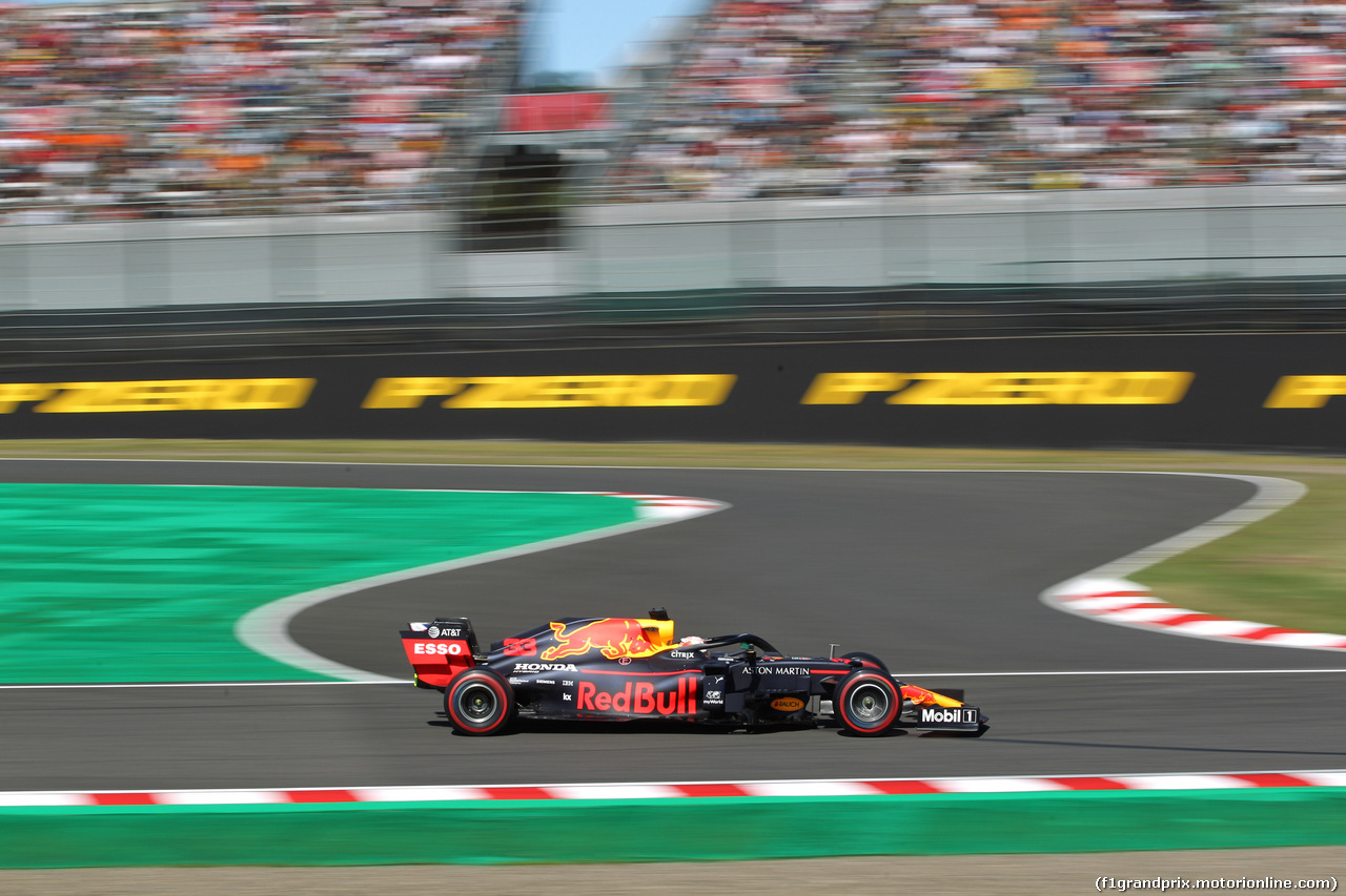 GP GIAPPONE, 13.10.2019- Qualifiche, Max Verstappen (NED) Red Bull Racing RB15