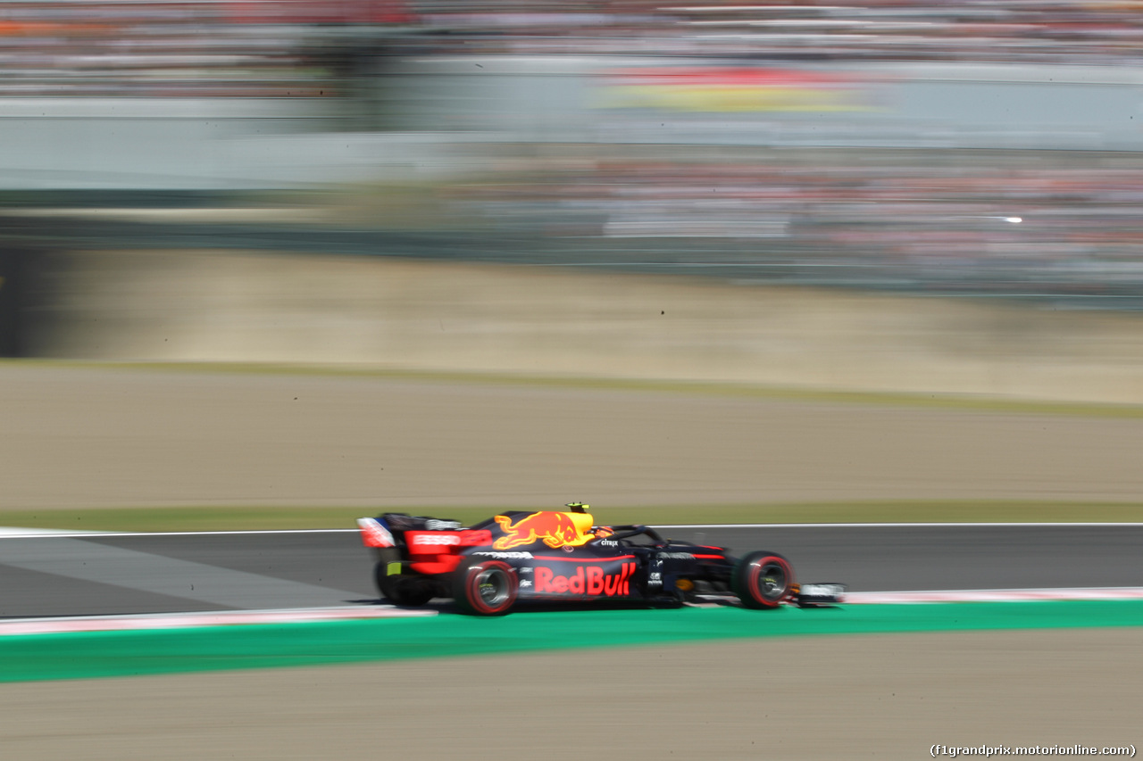 GP GIAPPONE, 13.10.2019- Qualifiche, Alexader Albon (THA) Redbull Racing RB15