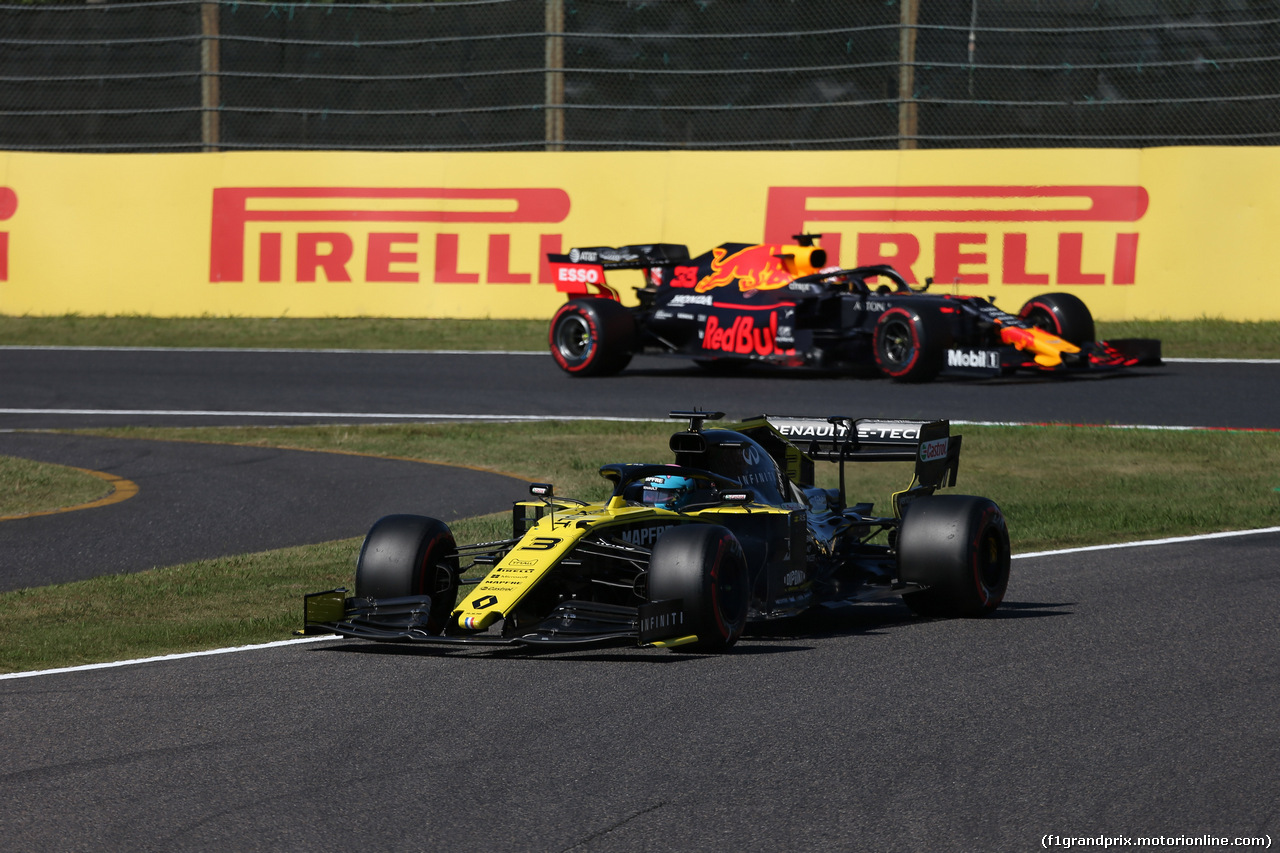 GP GIAPPONE, 13.10.2019- Qualifiche, Daniel Ricciardo (AUS) Renault Sport F1 Team RS19