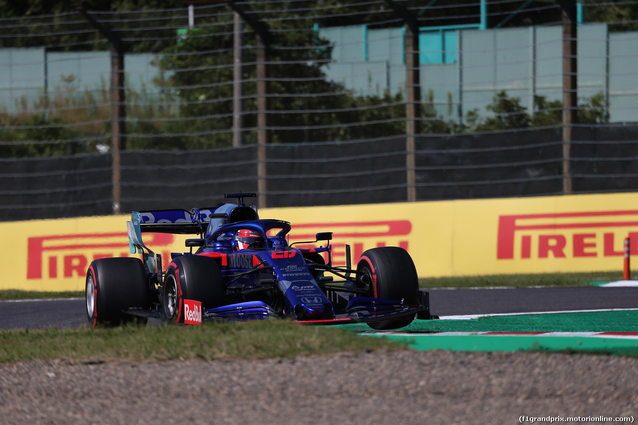 GP GIAPPONE, 13.10.2019- Qualifiche, Daniil Kvyat (RUS) Scuderia Toro Rosso STR14