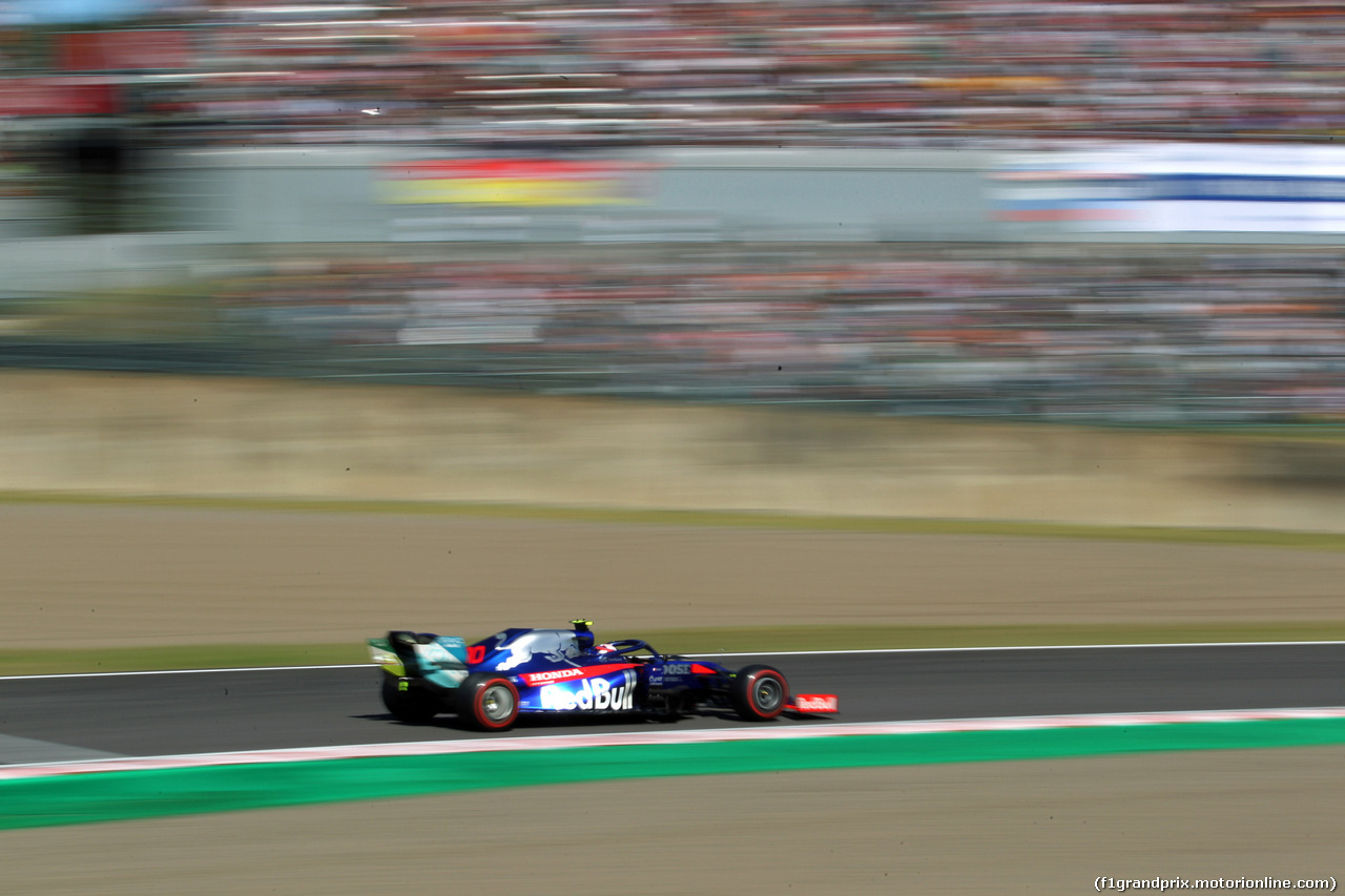 GP GIAPPONE, 13.10.2019- Qualifiche, Pierre Gasly (FRA) Scuderia Toro Rosso STR14