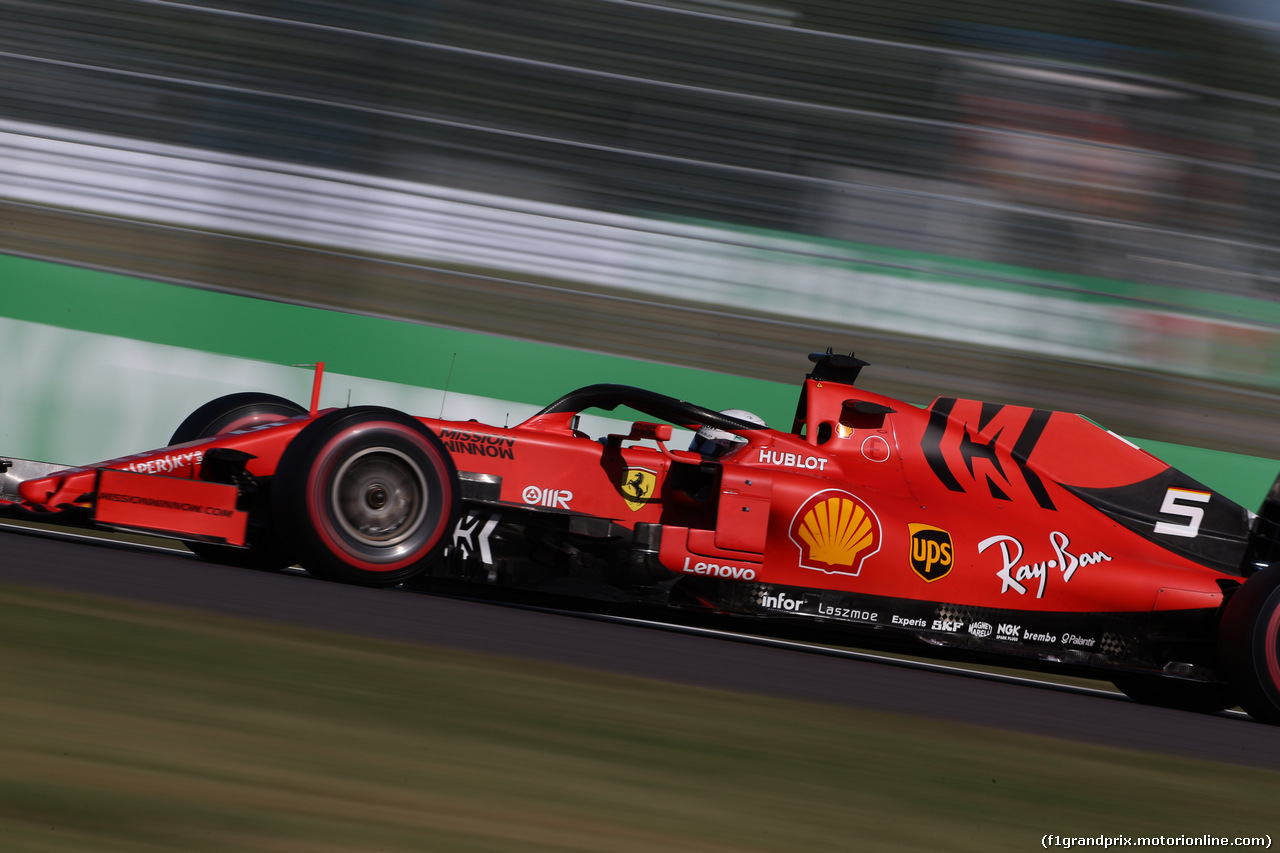 GP GIAPPONE, 13.10.2019- Gara, Sebastian Vettel (GER) Ferrari SF90