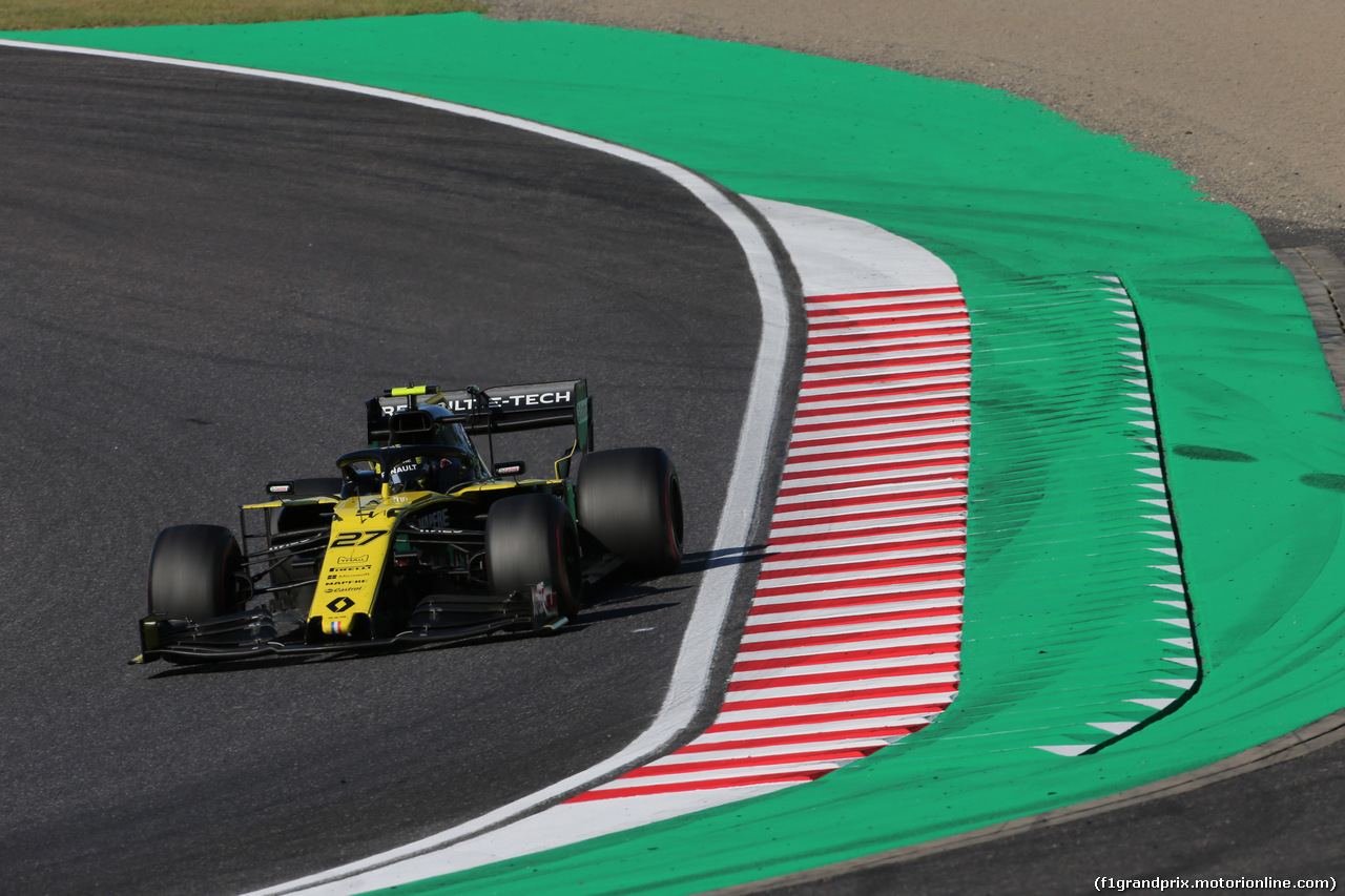 GP GIAPPONE, 13.10.2019- Gara, Nico Hulkenberg (GER) Renault Sport F1 Team RS19