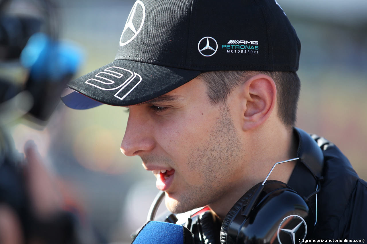 GP GIAPPONE, 13.10.2019- partenzaing grid, Esteban Ocon (FRA) Mercedess AMG f1 Deserve driver