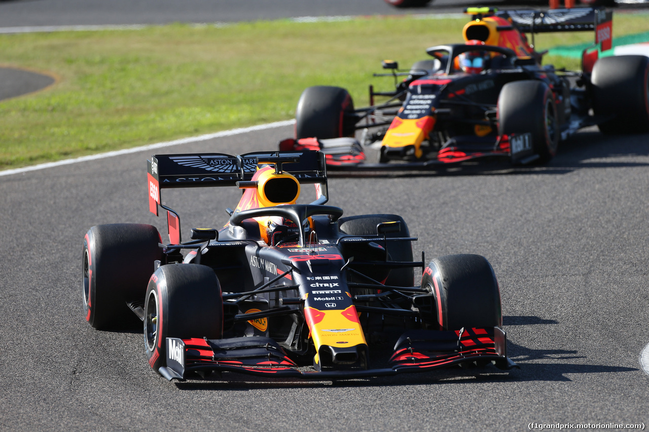 GP GIAPPONE, 13.10.2019- Gara, Max Verstappen (NED) Red Bull Racing RB15