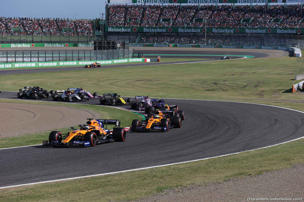GP GIAPPONE, 13.10.2019- Gara, Sebastian Vettel (GER) Ferrari SF90