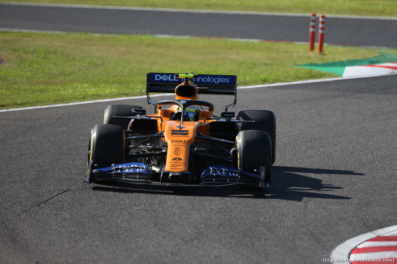 GP GIAPPONE, 13.10.2019- Gara, Lando Norris (GBR) Mclaren F1 Team MCL34