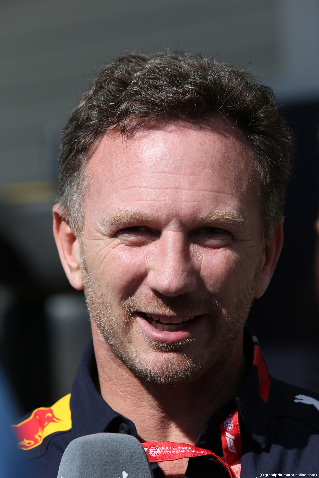 GP GIAPPONE, 13.10.2019- partenzaing grid, Christian Horner (GBR), Red Bull Racing, Sporting Director