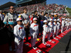GP GIAPPONE, 13.10.2019- partenzaing grid, all the drivers for the national anthem