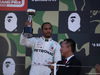 GP GIAPPONE, 13.10.2019- podium, 3rd place Lewis Hamilton (GBR) Mercedes AMG F1 W10 EQ Power