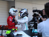 GP GIAPPONE, 13.10.2019- Festeggiamenti in parc fermee, winner Valtteri Bottas (FIN) Mercedes AMG F1 W10 EQ Power with Sebastian Vettel (GER) Ferrari SF90