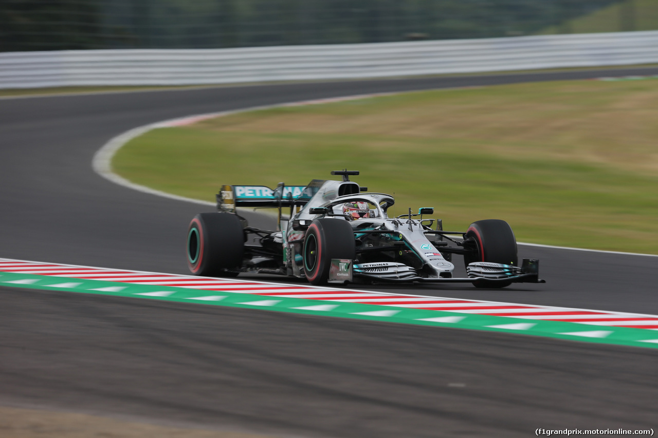 GP GIAPPONE, 11.10.2019- Prove Libere 1, Lewis Hamilton (GBR) Mercedes AMG F1 W10 EQ Power