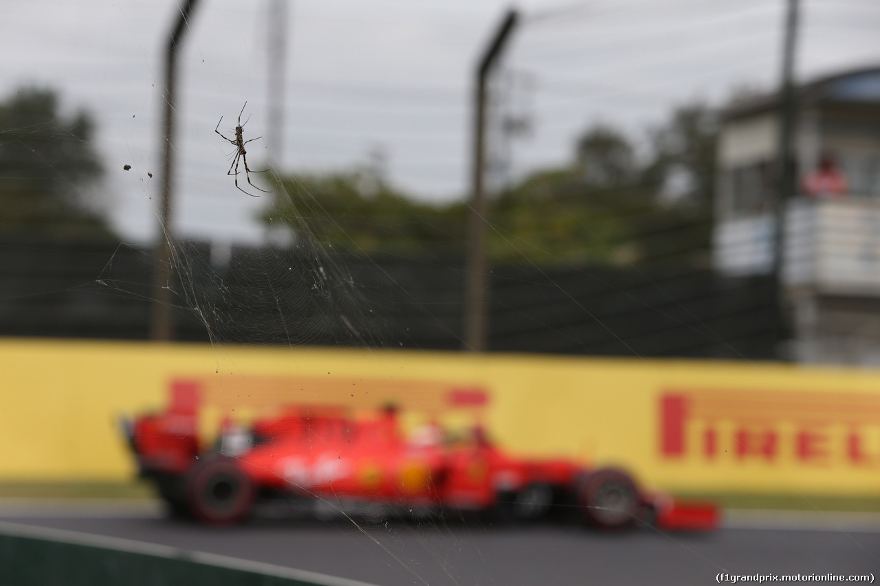 GP GIAPPONE, 11.10.2019- Prove Libere 1, Sebastian Vettel (GER) Ferrari SF90