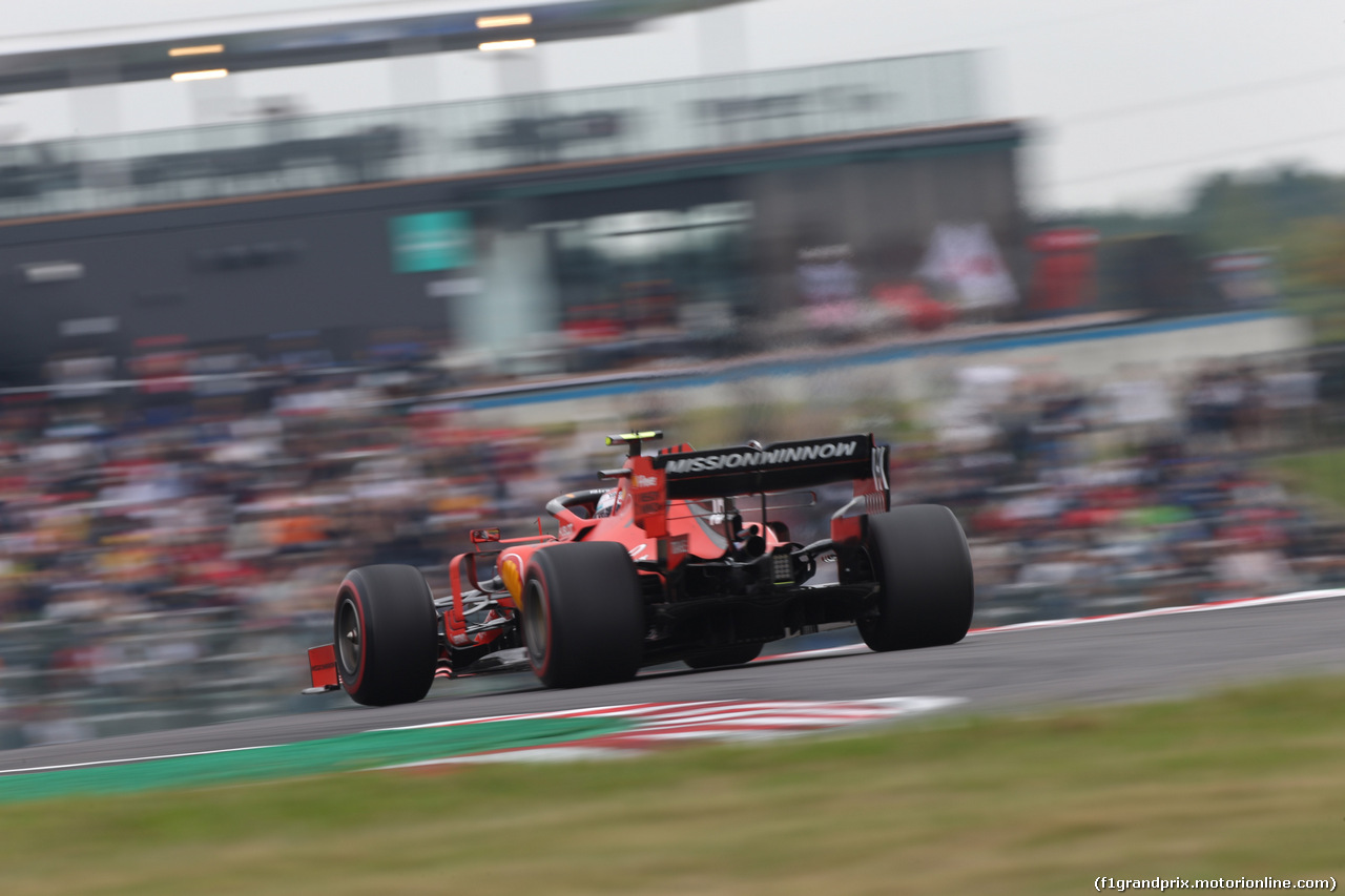 GP GIAPPONE, 11.10.2019- Prove Libere 1, Charles Leclerc (MON) Ferrari SF90