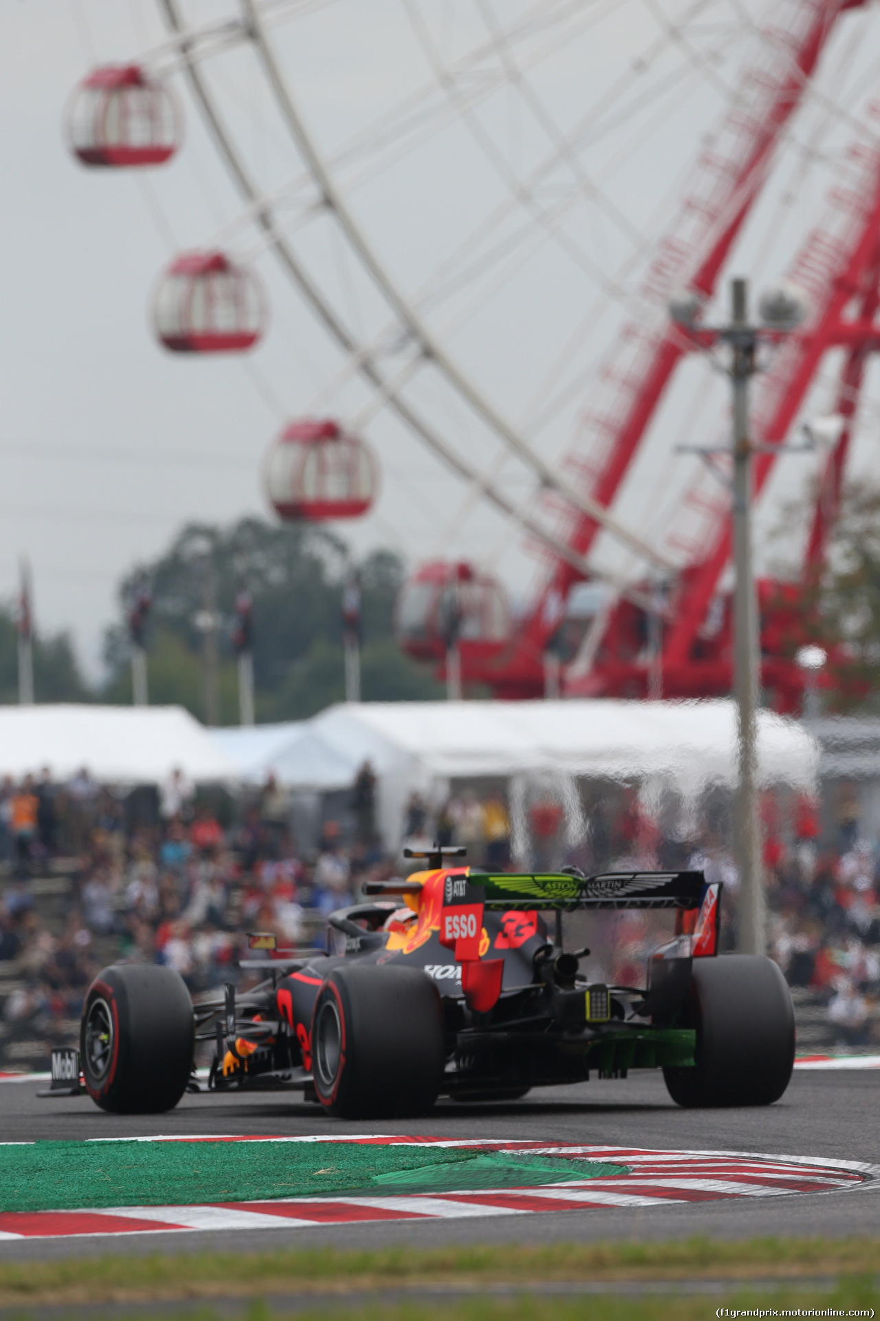 GP GIAPPONE, 11.10.2019- Prove Libere 1, Max Verstappen (NED) Red Bull Racing RB15