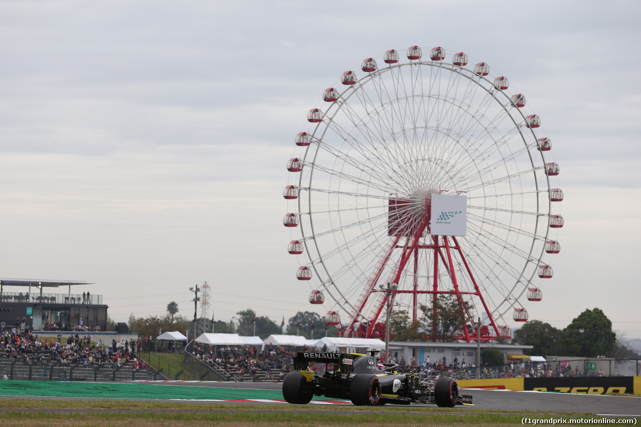 GP GIAPPONE, 11.10.2019- Prove Libere 1, Daniel Ricciardo (AUS) Renault Sport F1 Team RS19