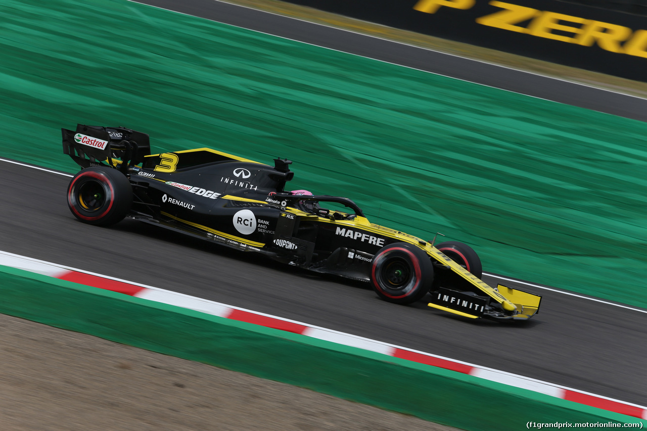 GP GIAPPONE, 11.10.2019- Prove Libere 1, Daniel Ricciardo (AUS) Renault Sport F1 Team RS19