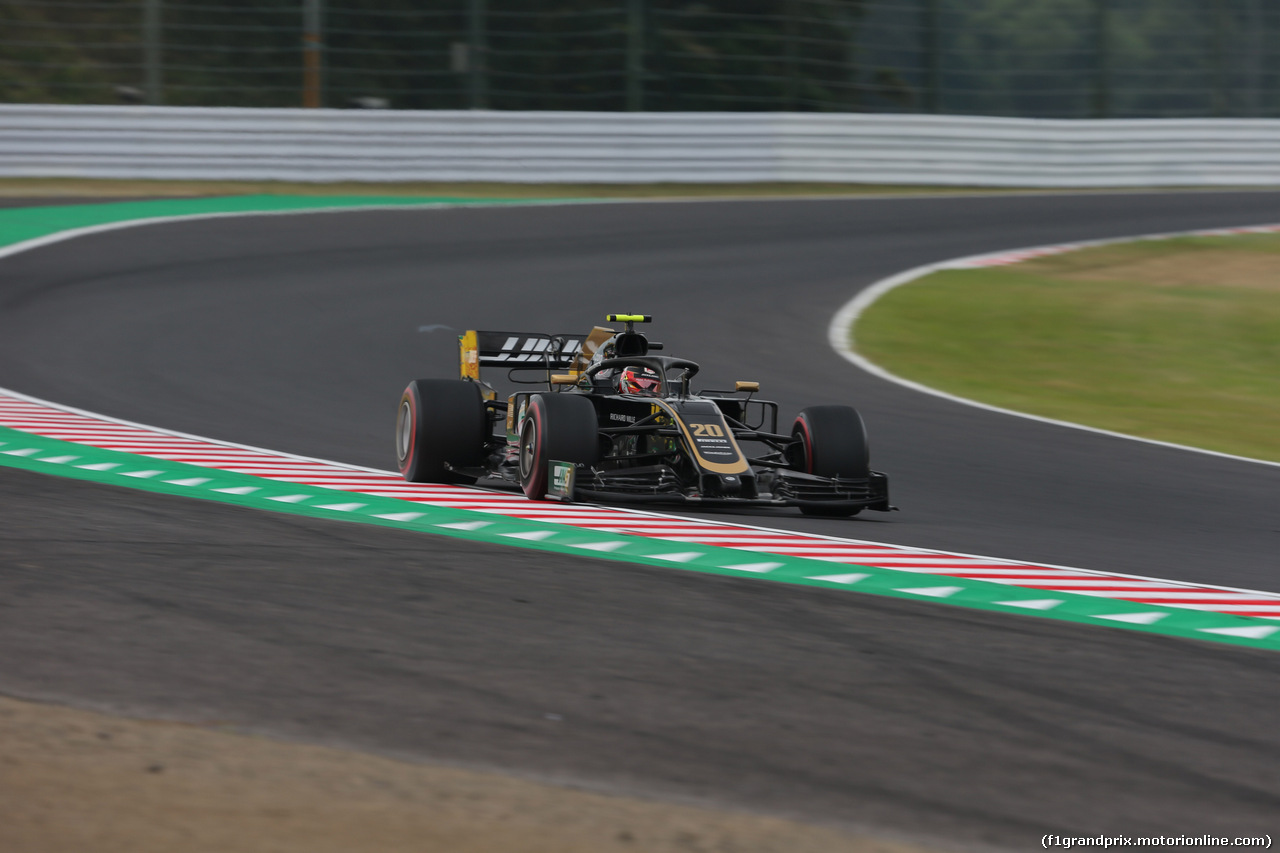 GP GIAPPONE, 11.10.2019- Prove Libere 1, Kevin Magnussen (DEN) Haas F1 Team VF-19