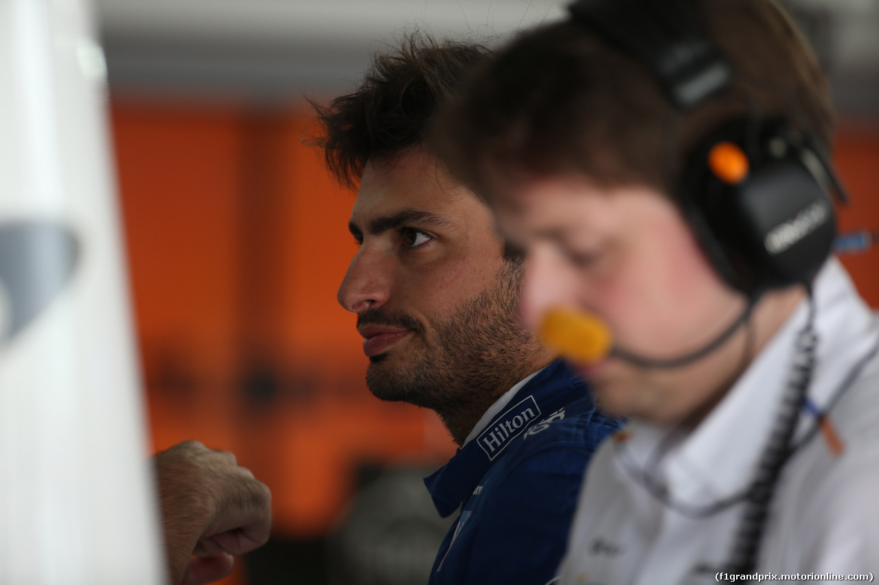 GP GIAPPONE, 11.10.2019- Prove Libere 1, Carlos Sainz Jr (ESP) Mclaren F1 Team MCL34