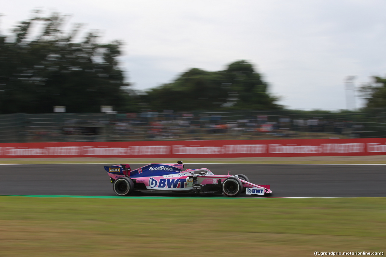 GP GIAPPONE, 11.10.2019- Prove Libere 1, Sergio Perez (MEX) Racing Point F1 RP19