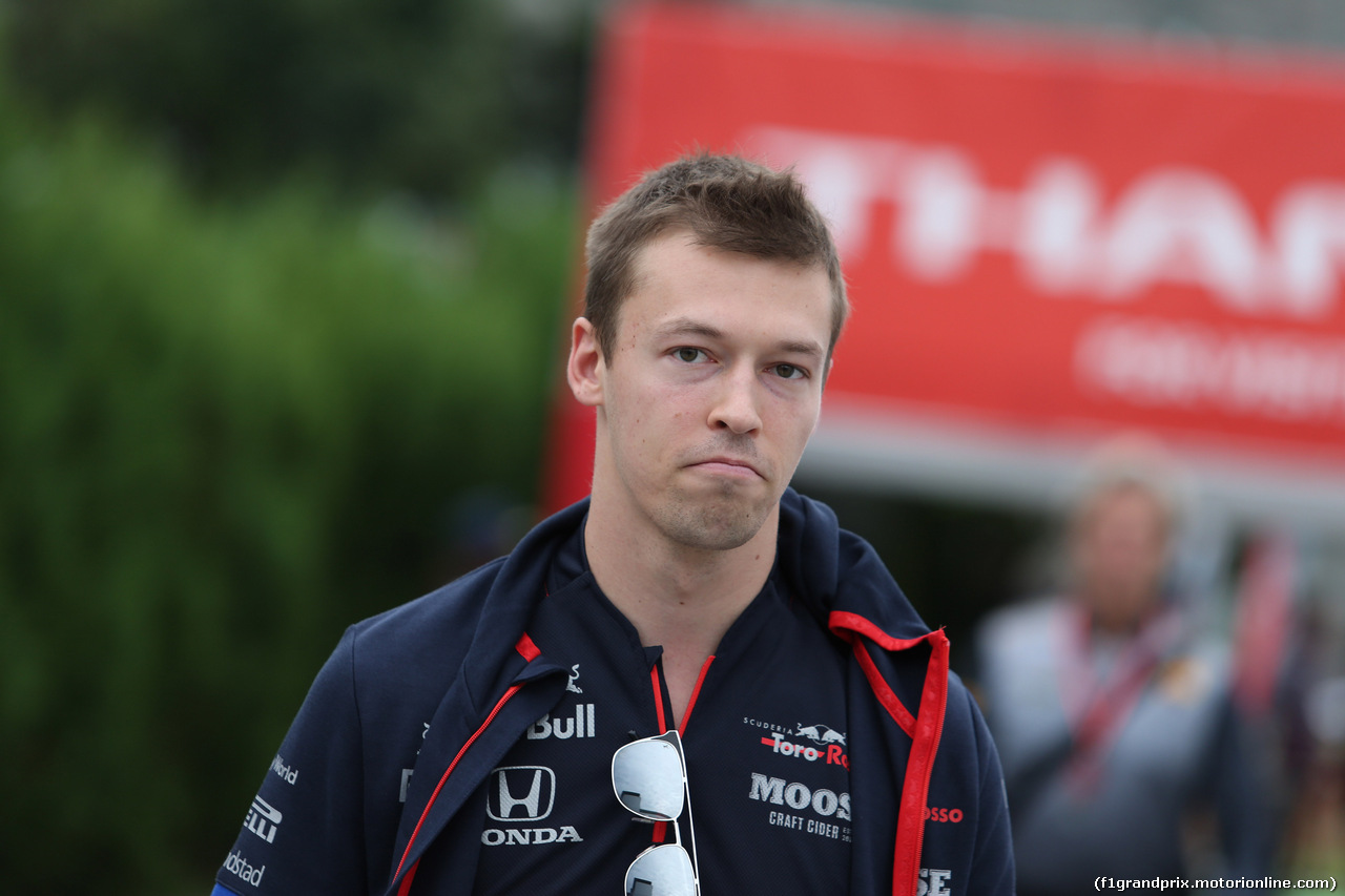 GP GIAPPONE, 11.10.2019- Daniil Kvyat (RUS) Scuderia Toro Rosso STR14