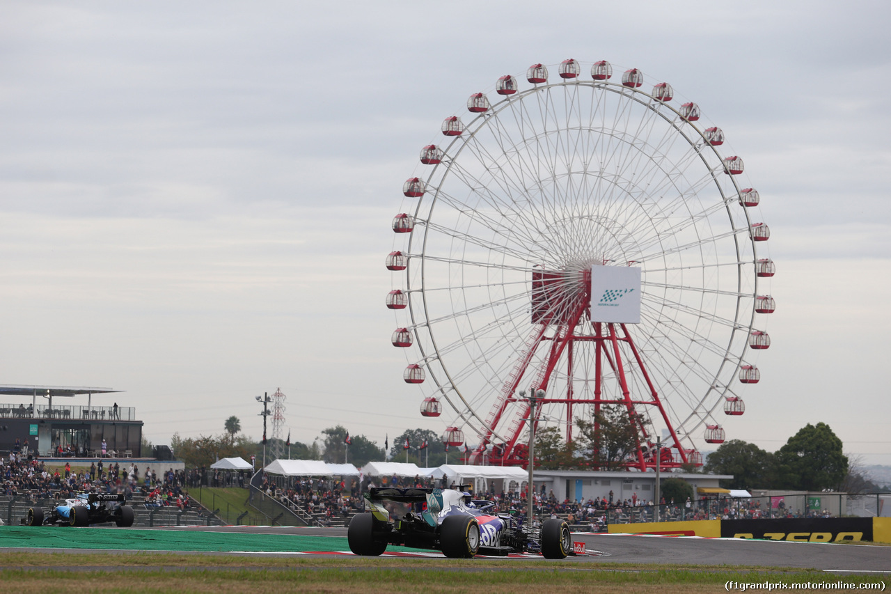 GP GIAPPONE, 11.10.2019- Prove Libere 1, Daniil Kvyat (RUS) Scuderia Toro Rosso STR14
